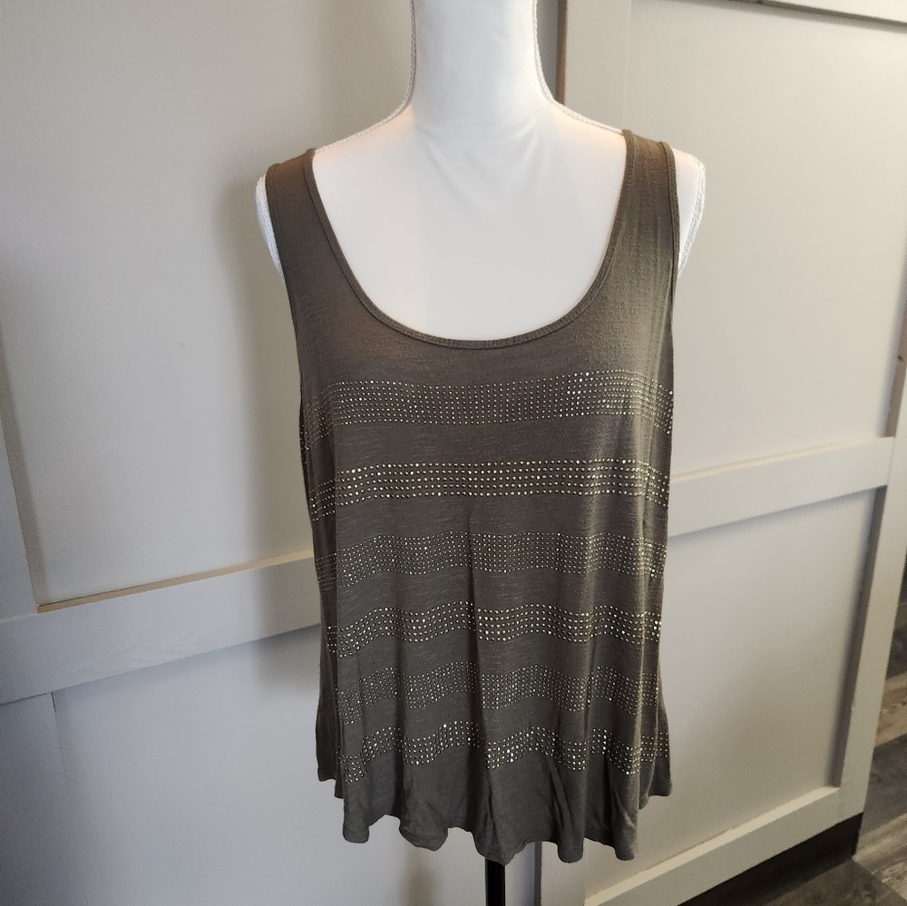 Apt 9 Army Green and Gold Tank
